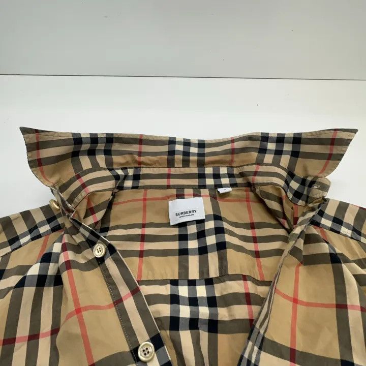 Burberry Burberry Classic Check Long Sleeve Shirt 0079 Size M / US 6-8 / IT 42-44 - 6 Thumbnail