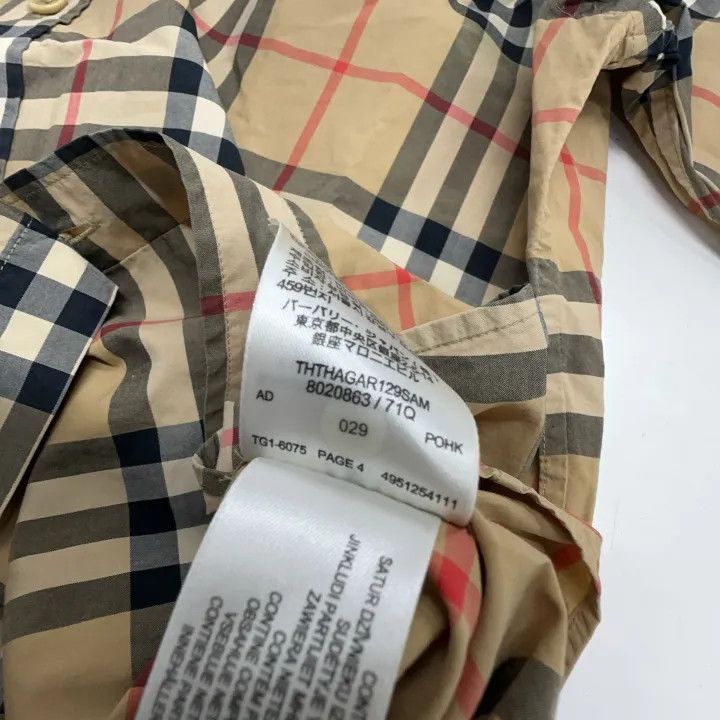 Burberry Burberry Classic Check Long Sleeve Shirt 0079 Size M / US 6-8 / IT 42-44 - 5 Thumbnail