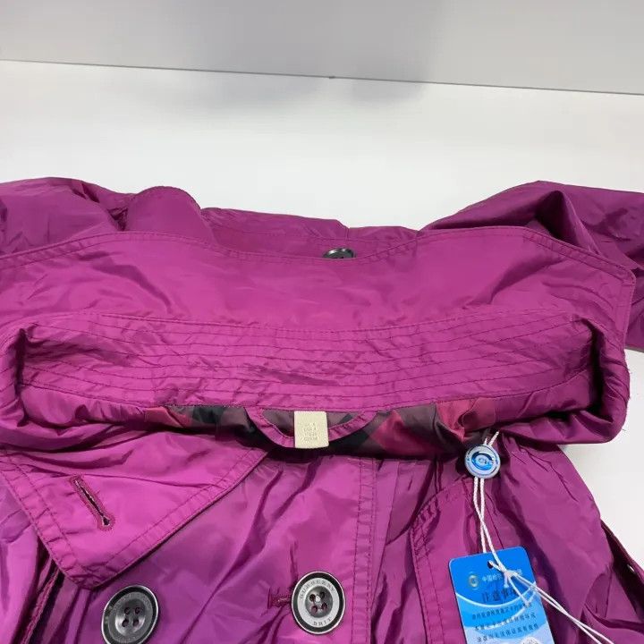 Burberry Burberry Stylish Versatile Purple Coat 0079 Size S / US 4 / IT 40 - 6 Thumbnail