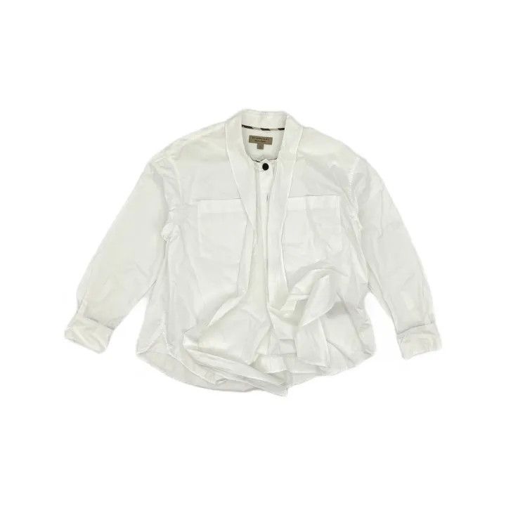 Burberry Burberry Chic Long Sleeve Shirt 0079 Size S / US 4 / IT 40 - 2 Thumbnail
