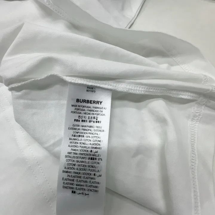 Burberry Burberry Monogram Motif Oversized T-shirt 0079 Size XXS / US 00 / IT 34 - 6 Thumbnail