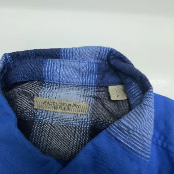 Burberry Burberry Plaid Casual Button-Up Long Sleeve Shirt 0079 Size S / US 4 / IT 40 - 4 Thumbnail