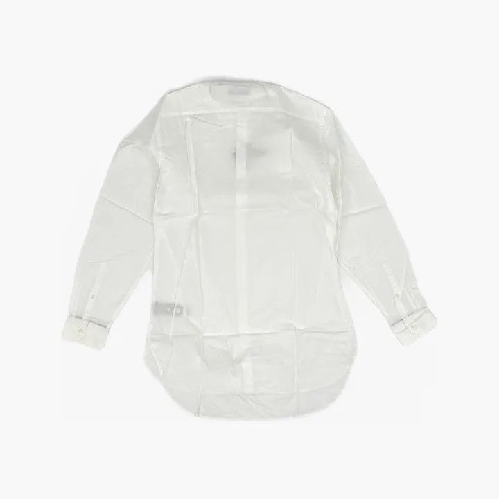 Burberry Burberry White Button-Up Collar Shirt 0079 Size M / US 6-8 / IT 42-44 - 3 Thumbnail