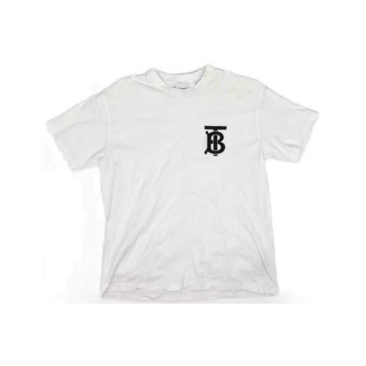 Burberry Burberry Monogram Oversized T-Shirt for Women 0079 Size XS / US 0-2 / IT 36-38 - 2 Thumbnail
