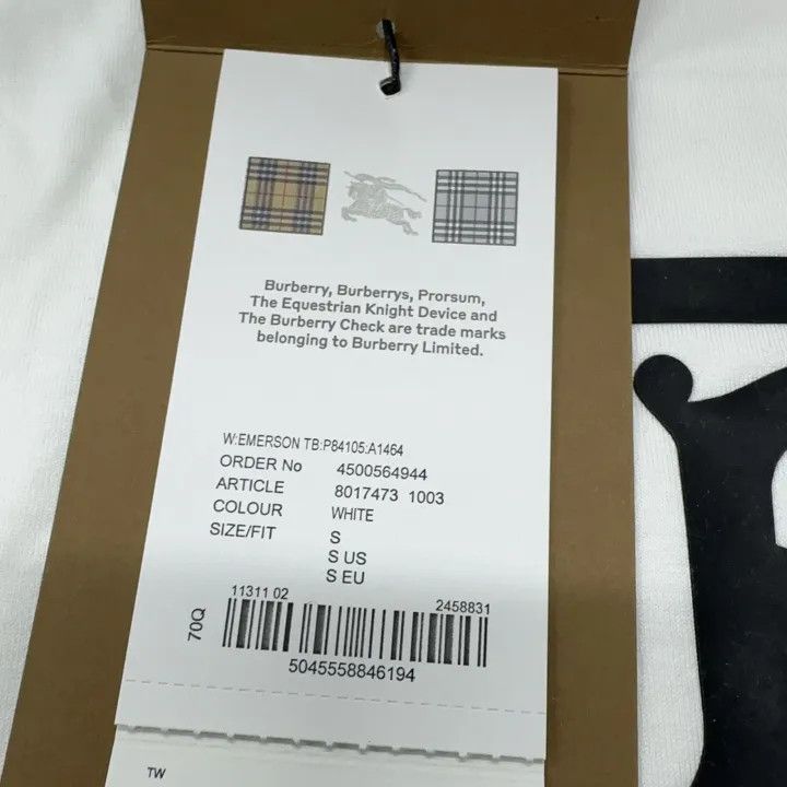 Burberry Burberry Monogram Motif Oversized T-shirt 0079 Size M / US 6-8 / IT 42-44 - 4 Thumbnail