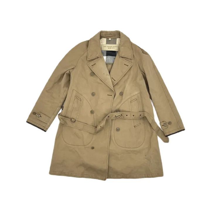 Burberry Burberry Casual Double-Breasted Trench Coat 0079 Size L / US 10 / IT 46 - 2 Thumbnail