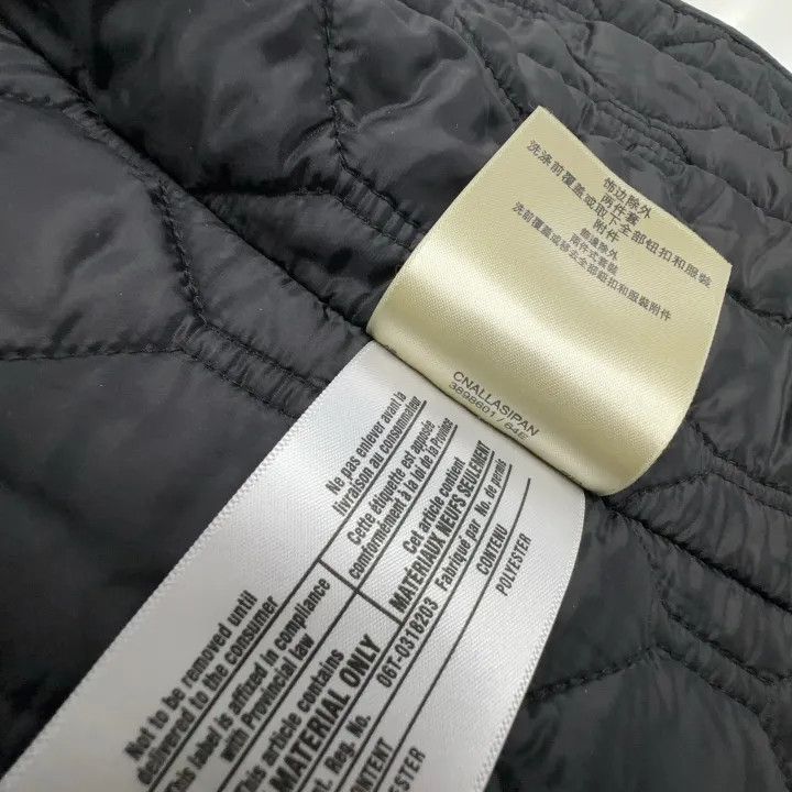Burberry Burberry Black Double-Breasted Long Sleeve Coat 0079 Size S / US 4 / IT 40 - 8 Thumbnail