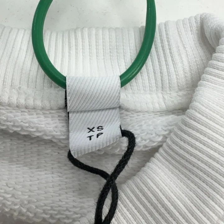 Burberry Burberry White Long Sleeve Sweatshirt for Women 0079 Size XS / US 0-2 / IT 36-38 - 4 Thumbnail