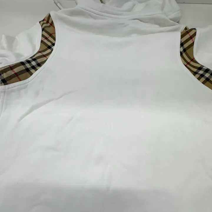 Burberry Burberry Plaid Panel Hoodie for Women 0079 Size XS / US 0-2 / IT 36-38 - 9 Thumbnail