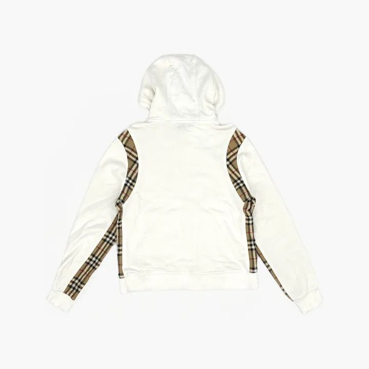 Burberry Burberry Plaid Panel Hoodie for Women 0079 Size XS / US 0-2 / IT 36-38 - 3 Thumbnail