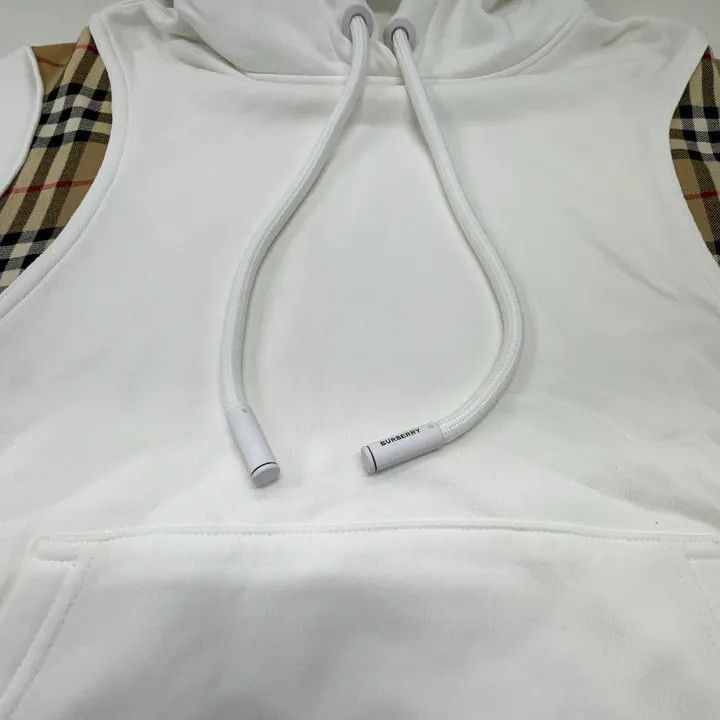 Burberry Burberry Plaid Panel Hoodie for Women 0079 Size XS / US 0-2 / IT 36-38 - 7 Thumbnail