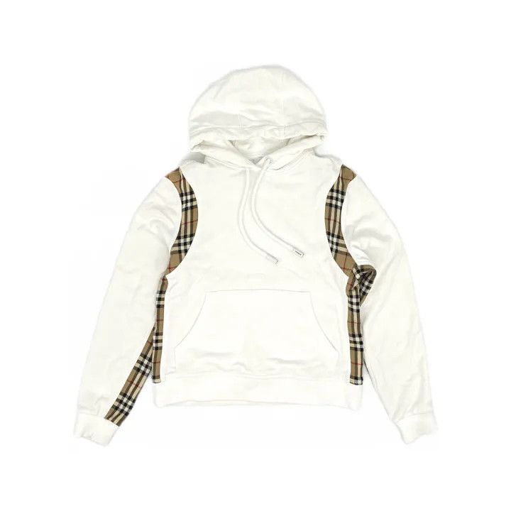Burberry Burberry Plaid Panel Hoodie for Women 0079 Size XS / US 0-2 / IT 36-38 - 2 Thumbnail