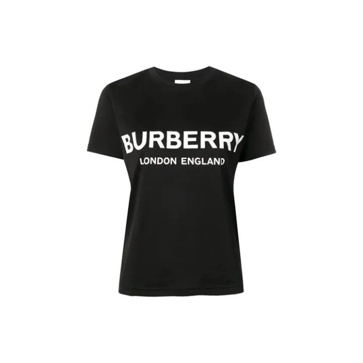 Burberry Burberry Logo Short Sleeve T-Shirt for Women 0079 Size XS / US 0-2 / IT 36-38 - 2 Thumbnail
