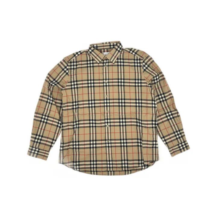 Burberry Burberry Classic Check Long Sleeve Shirt 0079 Size XXL / US 16-18 / IT 52-54 - 2 Thumbnail