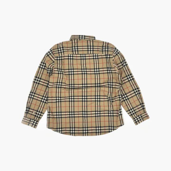 Burberry Burberry Classic Check Long Sleeve Shirt 0079 Size XXL / US 16-18 / IT 52-54 - 3 Thumbnail