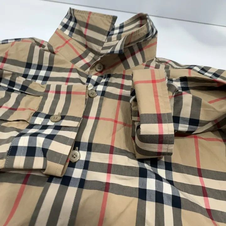 Burberry Burberry Classic Check Long Sleeve Shirt 0079 Size XXL / US 16-18 / IT 52-54 - 7 Thumbnail