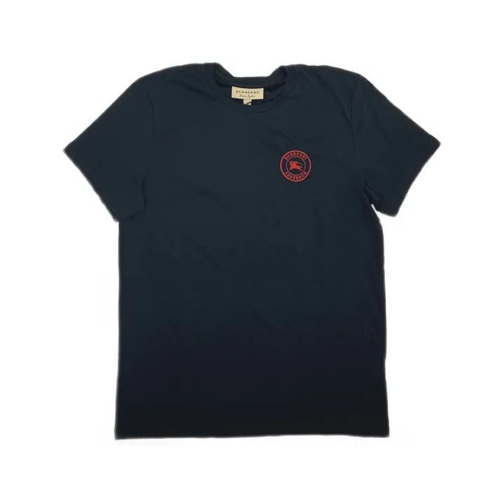 Burberry Burberry Black Short Sleeve T-Shirt 0079 Size M / US 6-8 / IT 42-44 - 2 Thumbnail
