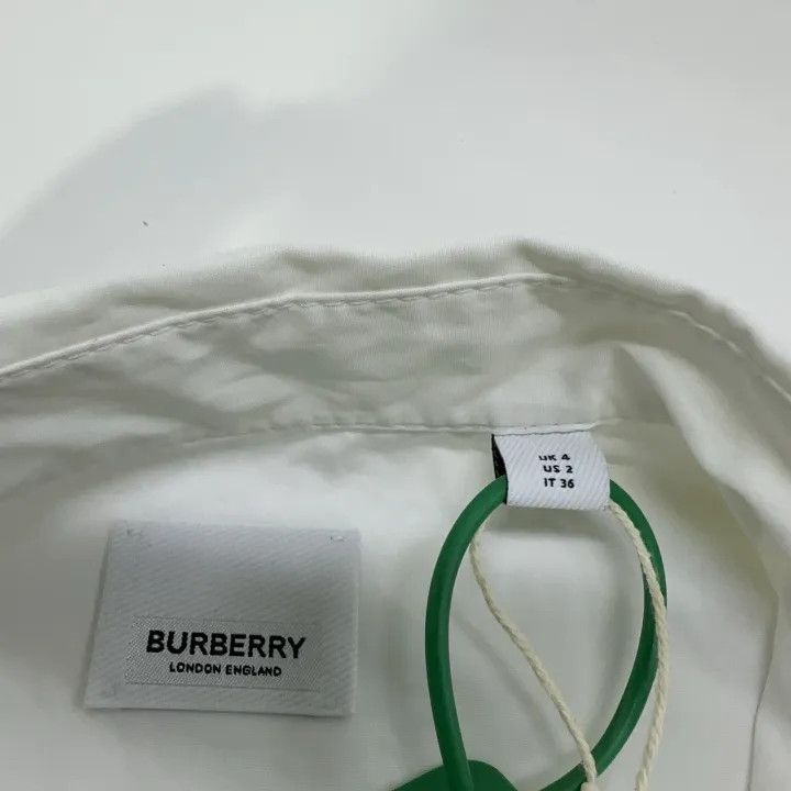 Burberry Burberry Logo Print Long Sleeve Shirt 0079 Size S / US 4 / IT 40 - 5 Thumbnail