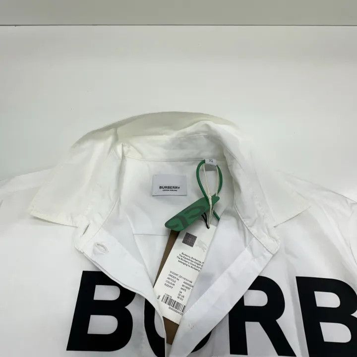 Burberry Burberry Logo Print Long Sleeve Shirt 0079 Size S / US 4 / IT 40 - 7 Thumbnail