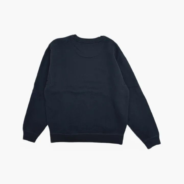 Burberry Burberry Navy Logo Print Casual Sweatshirt 0079 Size S / US 4 / IT 40 - 3 Thumbnail