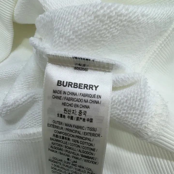 Burberry Burberry Women's Printed Long Sleeve Sweatshirt 0079 Size S / US 4 / IT 40 - 3 Thumbnail