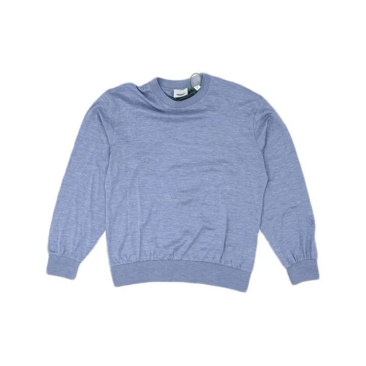 Burberry Burberry Logo Embroidered Long Sleeve Knit Top 0079 Size S / US 4 / IT 40 - 2 Thumbnail
