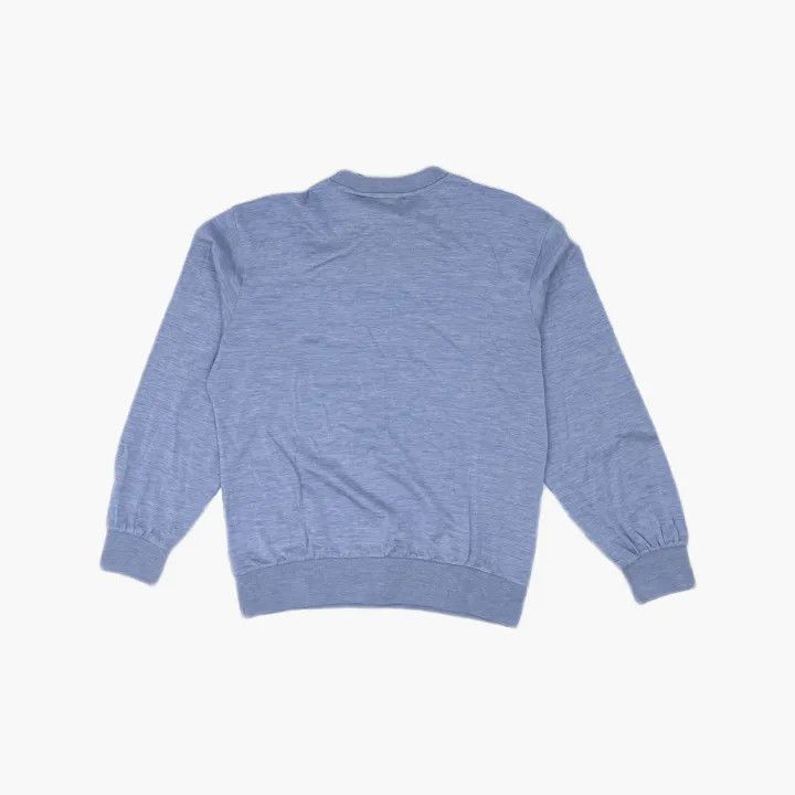 Burberry Burberry Embroidered Logo Long Sleeve Sweater 0079 Size S / US 4 / IT 40 - 3 Thumbnail