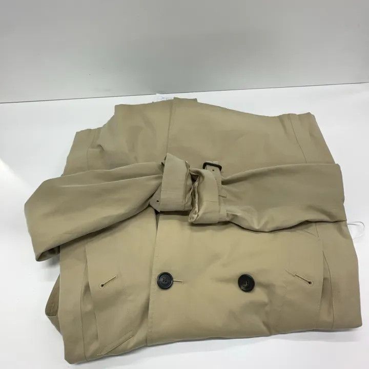 Burberry Burberry Beige Double-Breasted Trench Coat 0079 Size S / US 4 / IT 40 - 6 Thumbnail