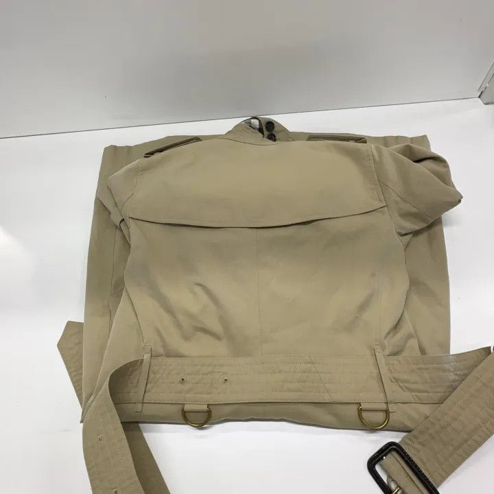 Burberry Burberry Beige Double-Breasted Trench Coat 0079 Size S / US 4 / IT 40 - 8 Thumbnail