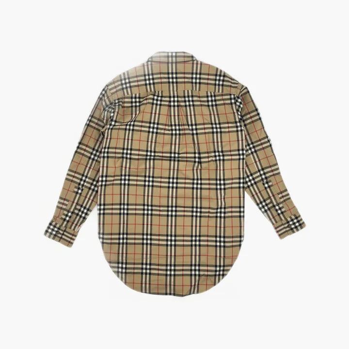 Burberry Burberry Classic Check Cotton Long Sleeve Shirt 0079 Size S / US 4 / IT 40 - 3 Thumbnail