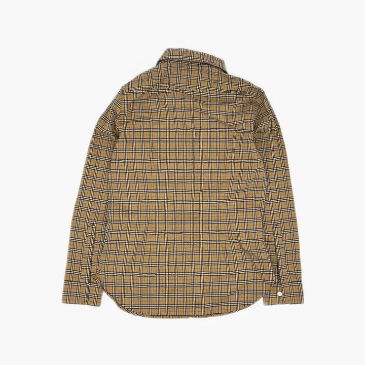 Burberry Burberry Classic Check Long Sleeve Shirt 0079 Size S / US 4 / IT 40 - 3 Thumbnail