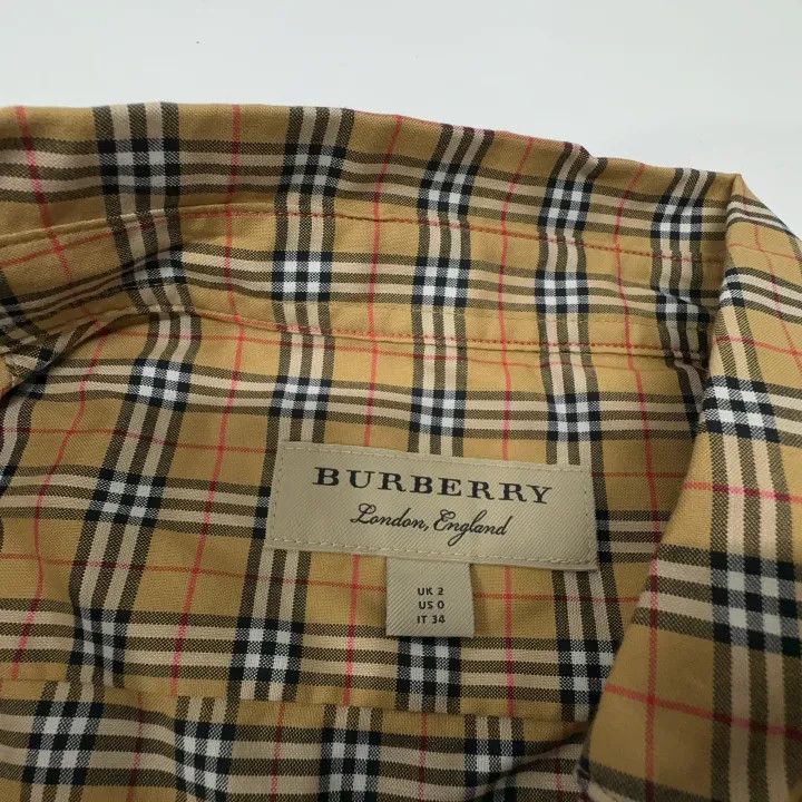 Burberry Burberry Classic Check Long Sleeve Shirt 0079 Size S / US 4 / IT 40 - 4 Thumbnail