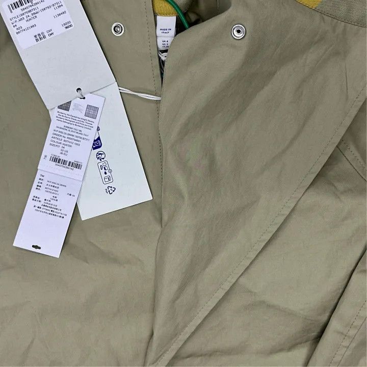 Burberry Burberry Green Casual Long Sleeve Jacket 0079 Size S / US 4 / IT 40 - 6 Thumbnail