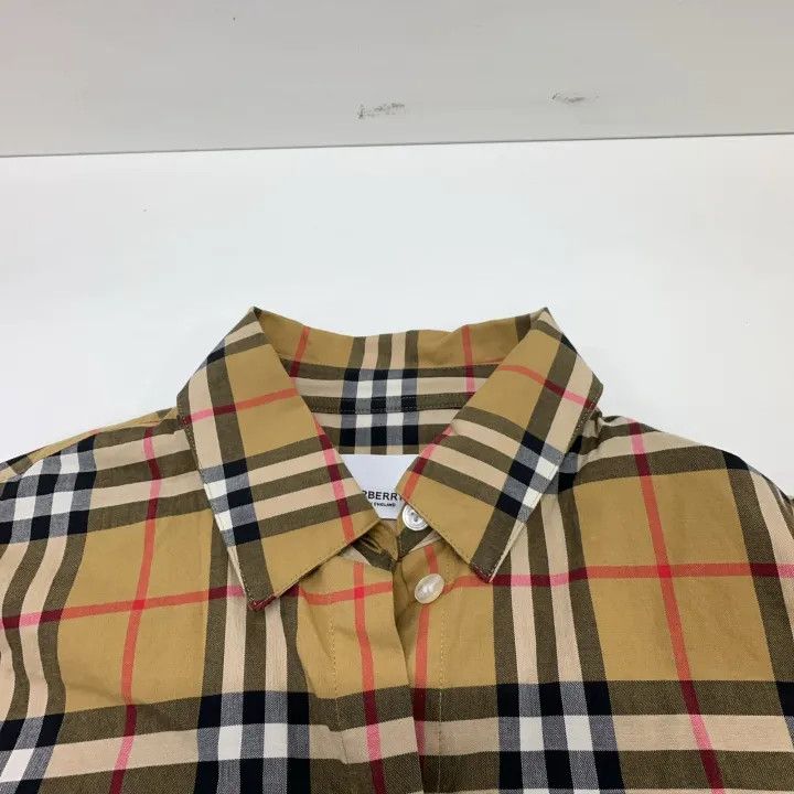 Burberry Burberry Check Pattern Casual Long Sleeve Shirt 0079 Size XS / US 0-2 / IT 36-38 - 6 Thumbnail