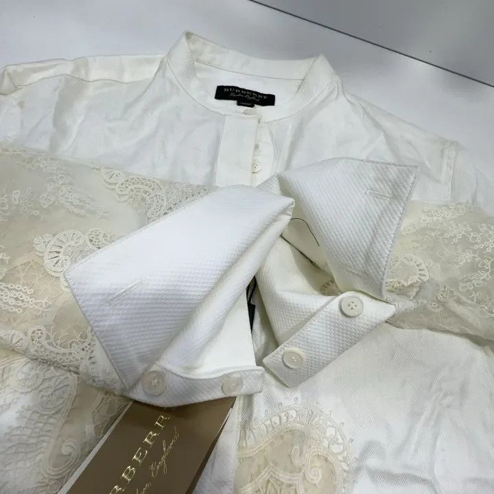 Burberry Burberry Lace Detail Casual Dress 0079 Size XS / US 0-2 / IT 36-38 - 8 Thumbnail
