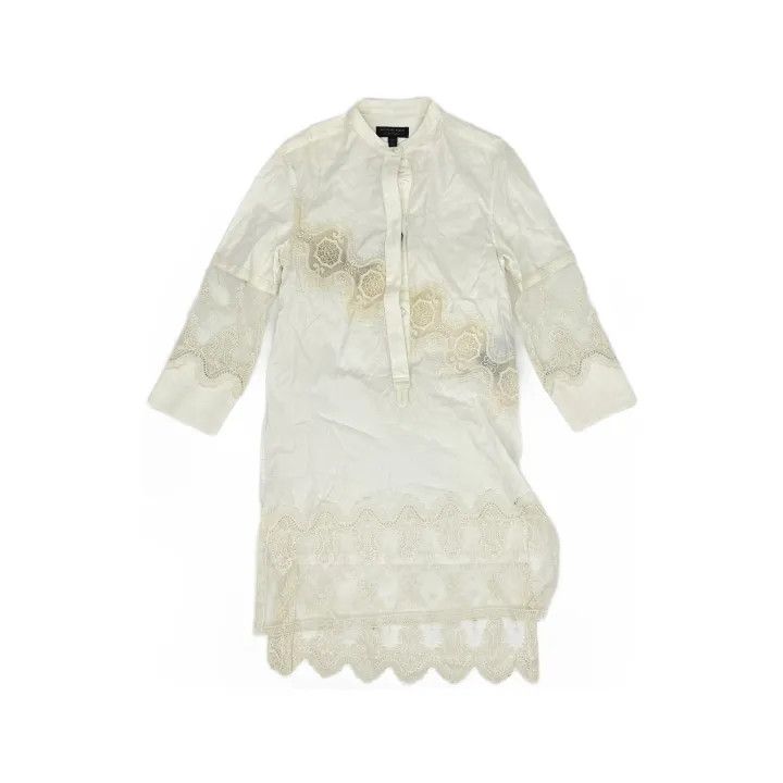 Burberry Burberry Lace Detail Casual Dress 0079 Size XS / US 0-2 / IT 36-38 - 2 Thumbnail