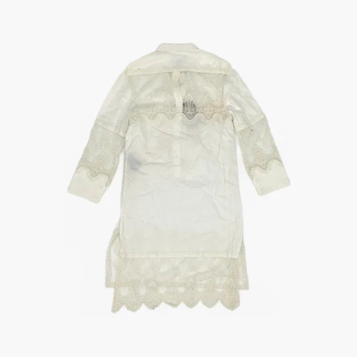 Burberry Burberry Lace Detail Casual Dress 0079 Size XS / US 0-2 / IT 36-38 - 3 Thumbnail