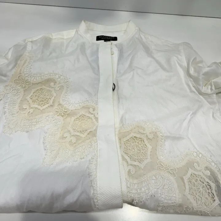 Burberry Burberry Lace Detail Casual Dress 0079 Size XS / US 0-2 / IT 36-38 - 9 Thumbnail
