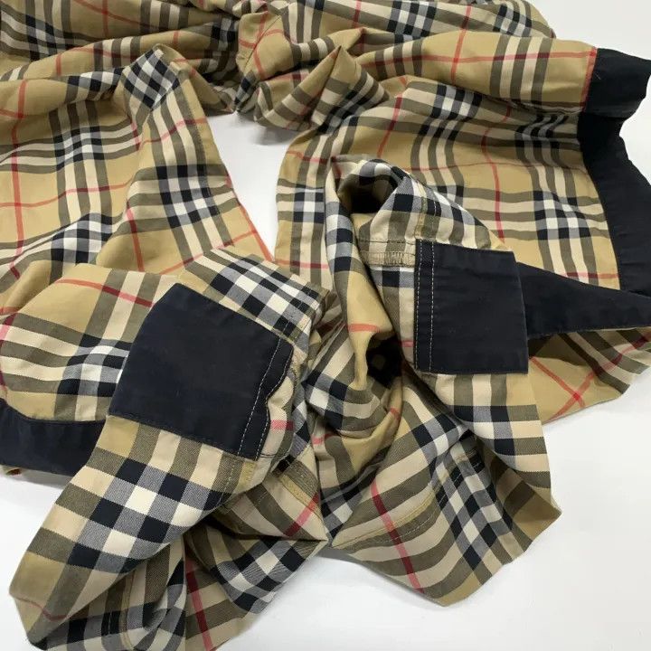 Burberry Burberry Vintage Plaid Wide-Leg Trousers for Women 0079 Size 22" - 7 Thumbnail
