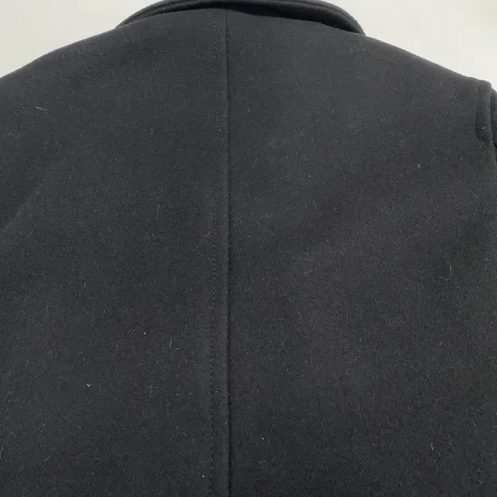 Burberry Burberry Black Double-Breasted Long Coat 0079 Size S / US 4 / IT 40 - 5 Thumbnail