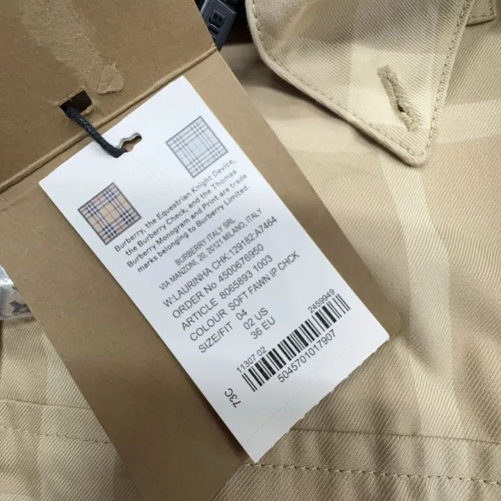 Burberry Burberry Check Shirt Dress in Soft Yellow Brown 0079 Size S / US 4 / IT 40 - 3 Thumbnail