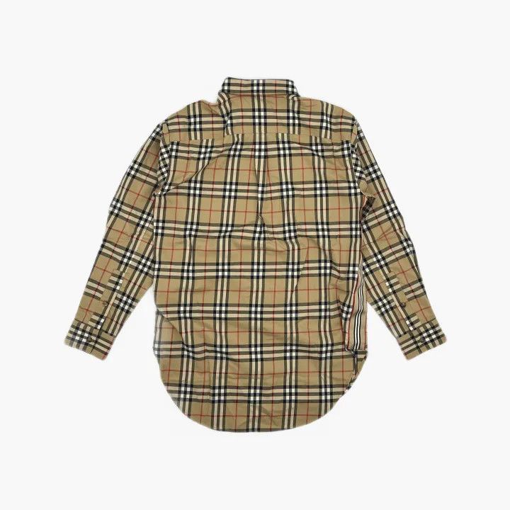 Burberry Burberry Check Cotton Loose Fit Shirt 0079 Size S / US 4 / IT 40 - 3 Thumbnail