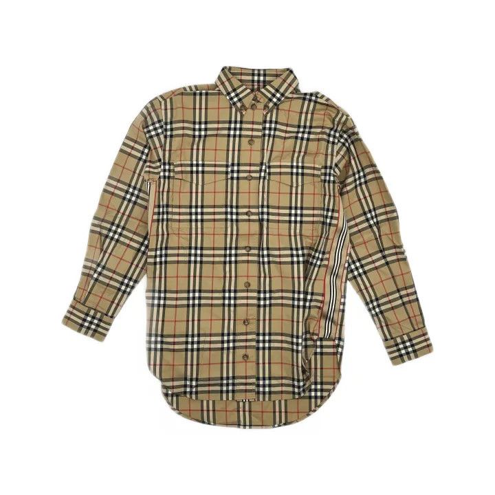Burberry Burberry Check Cotton Loose Fit Shirt 0079 Size S / US 4 / IT 40 - 2 Thumbnail