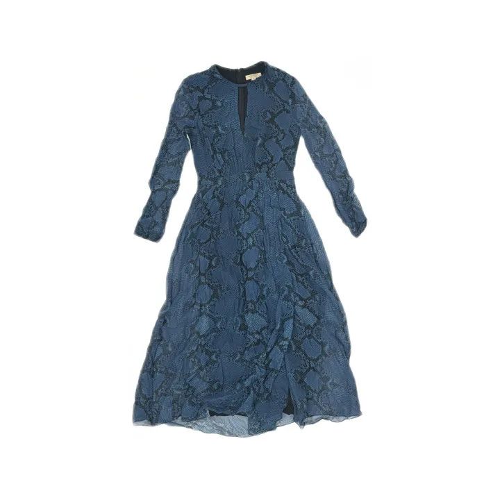 Burberry Burberry Casual Long Sleeve Dress 0079 Size S / US 4 / IT 40 - 2 Thumbnail