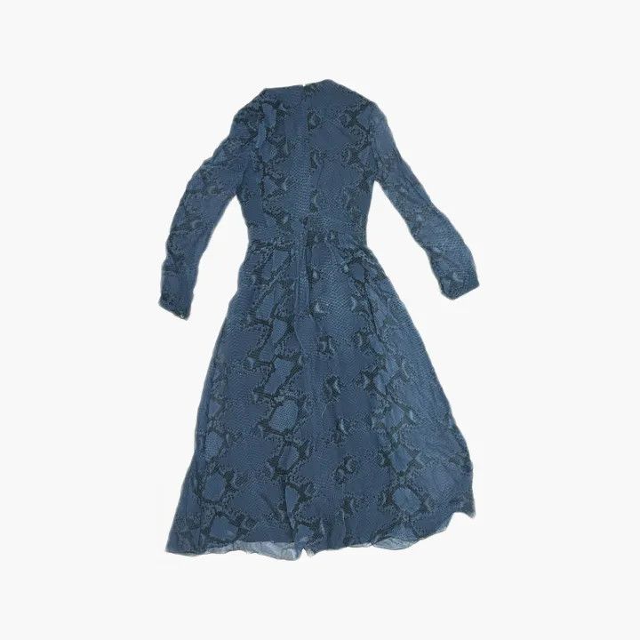 Burberry Burberry Casual Long Sleeve Dress 0079 Size S / US 4 / IT 40 - 3 Thumbnail