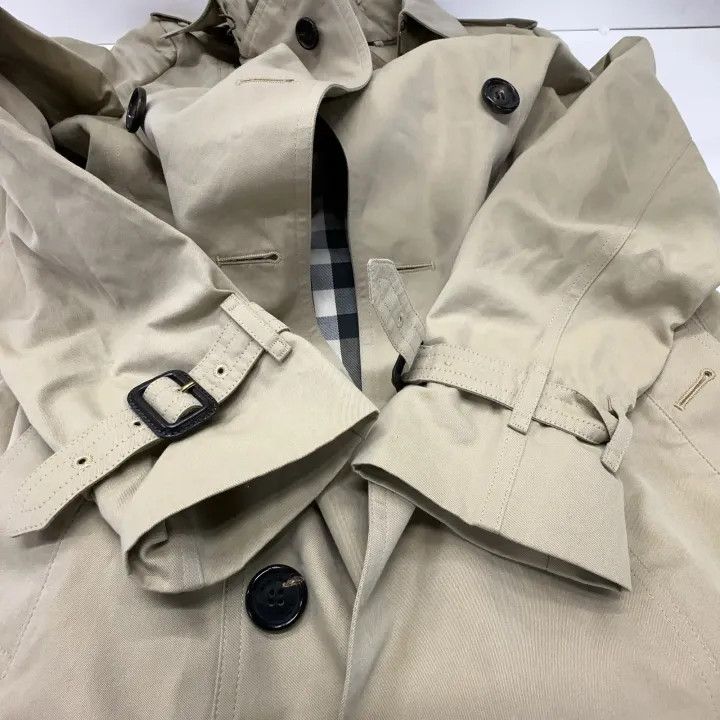 Burberry Burberry Beige Double Breasted Short Coat 0079 Size S / US 4 / IT 40 - 10 Thumbnail