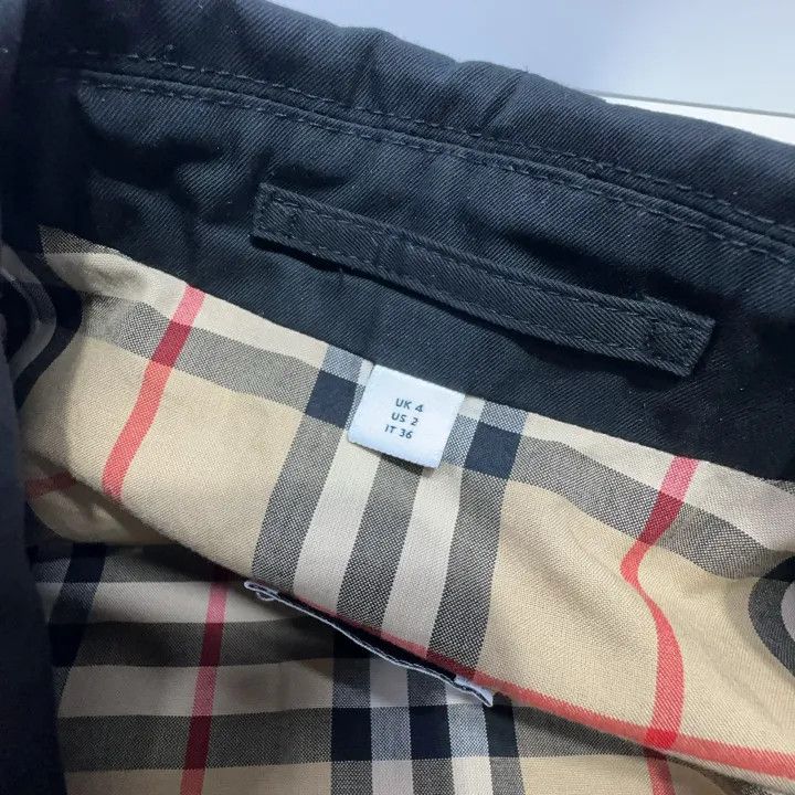 Burberry Burberry Long Cotton Coat with Buttons 0079 Size S / US 4 / IT 40 - 5 Thumbnail
