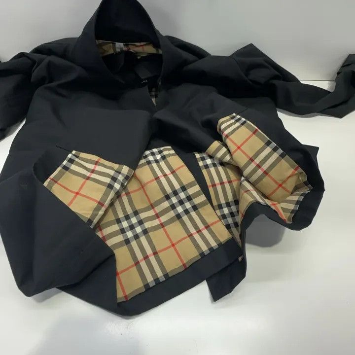 Burberry Burberry Long Cotton Coat with Buttons 0079 Size S / US 4 / IT 40 - 10 Thumbnail