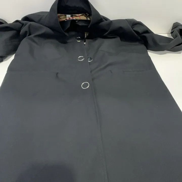 Burberry Burberry Long Cotton Coat with Buttons 0079 Size S / US 4 / IT 40 - 9 Thumbnail
