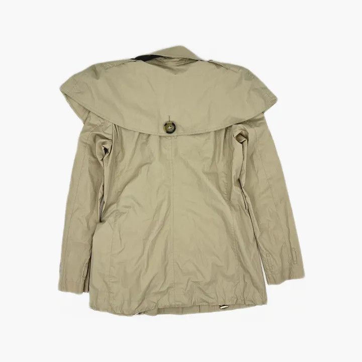 Burberry Burberry Double-Breasted Short Trench Coat 0079 Size S / US 4 / IT 40 - 3 Thumbnail